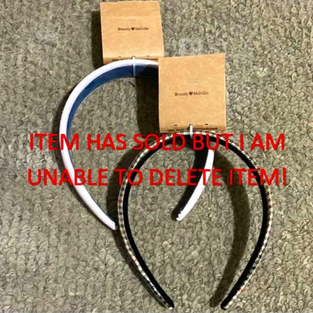 NO LONGER AVAIL, BUT IMPOSSIBLE TO DELETE **SOLD**